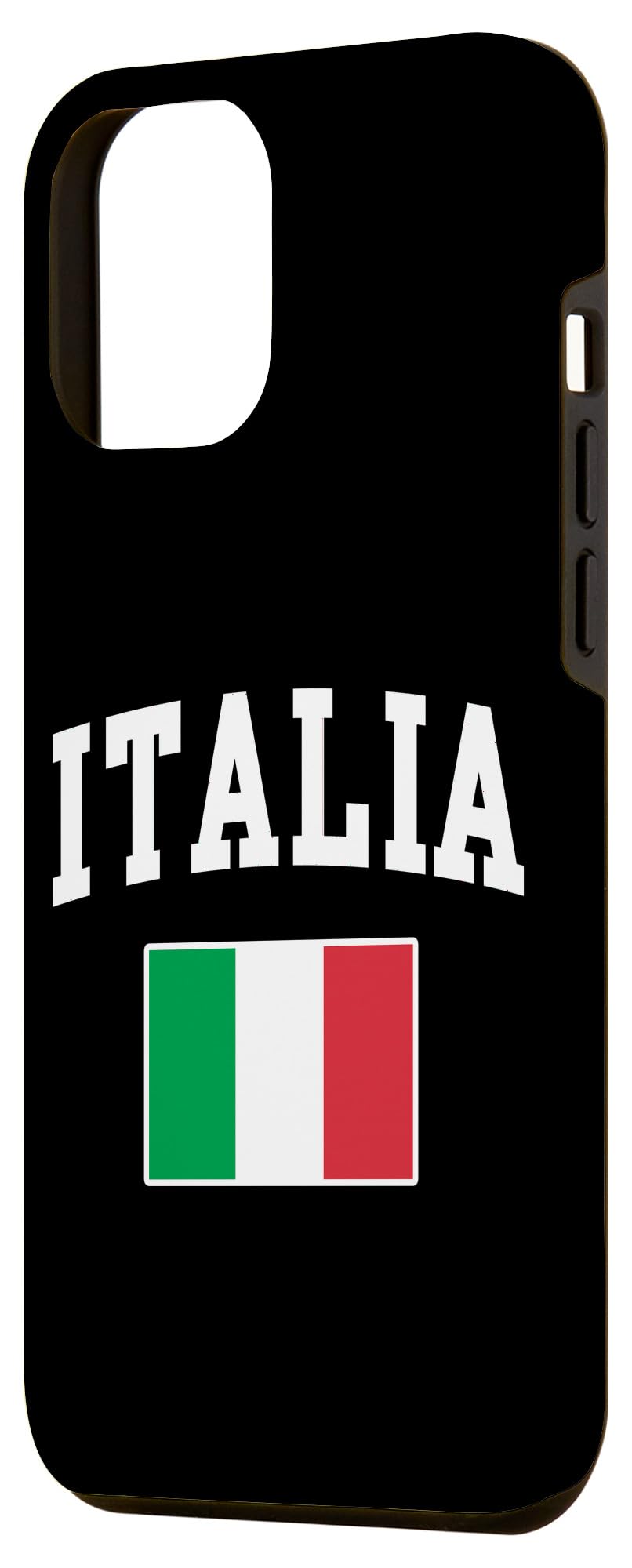 iPhone 12 Pro Max Case with Italy Flag Design - Durable Italian Themed Phone Cover for Men & Women | Perfect Gift for Italian Americans & Travel Lovers