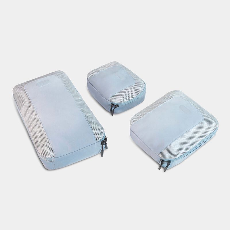Travelon Set of 3 Packing Cubes - Lightweight Luggage Organizers for Travel | Perfect for Suitcases, Backpacks & Carry-Ons