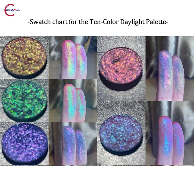SHIZHUANG Chameleon Eyeshadow Palette - 12 Color Long Lasting Makeup Kit for Day & Night Looks - Perfect for Parties, Weddings & Everyday Glam
