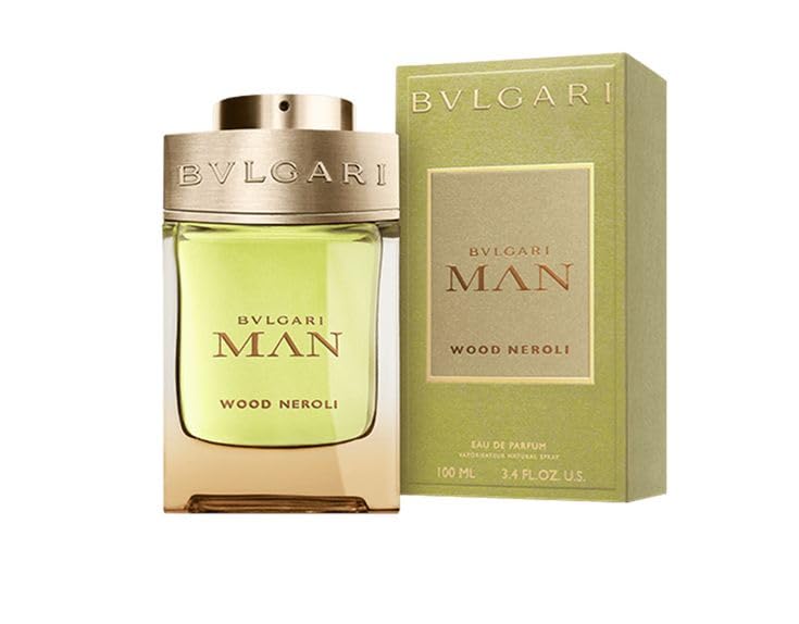 Premium Men's Wood Neroli Eau de Parfum Spray - 3.4 oz / 100ml - Long-Lasting Fragrance for Date Night, Office & Special Occasions