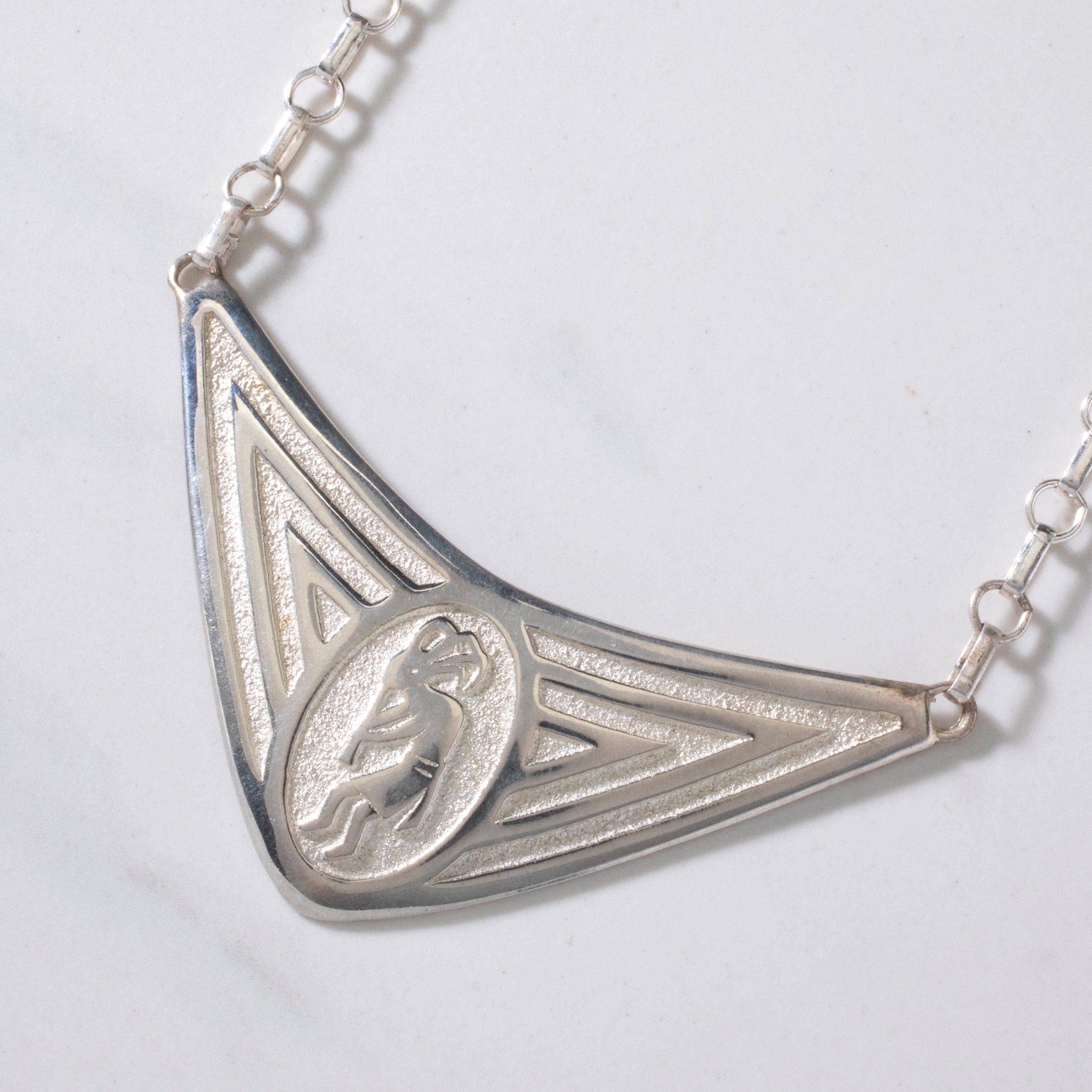 18 Kokopelli USA Native American Handmade 925 Sterling Silver Necklace - Perfect for Gifts, Spiritual Jewelry & Boho Fashion Accessories