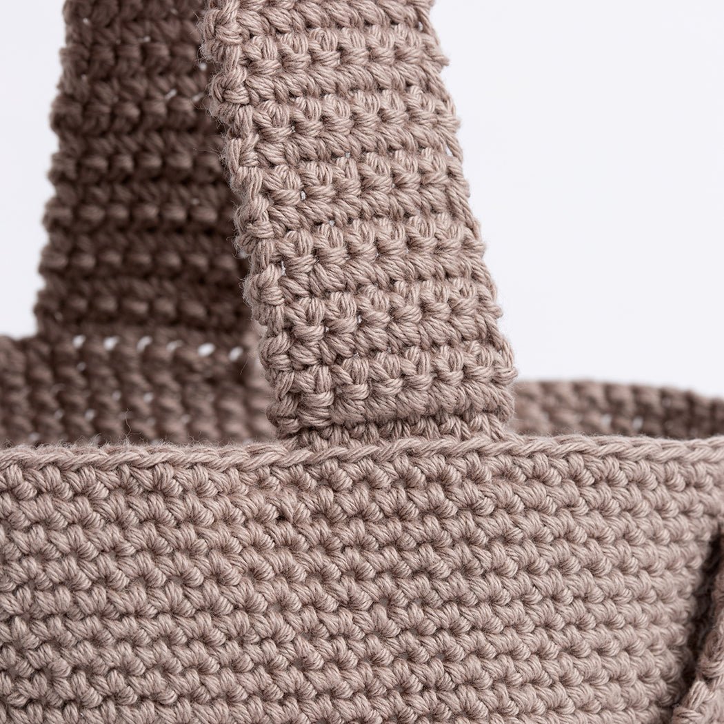 Easter Bunny Crochet Bag Kit - DIY Cotton Tote Bag for Easter Gifts, Spring Crafts & Holiday Decorations - Perfect for Easter Baskets, Party Favors & Handmade Gifts