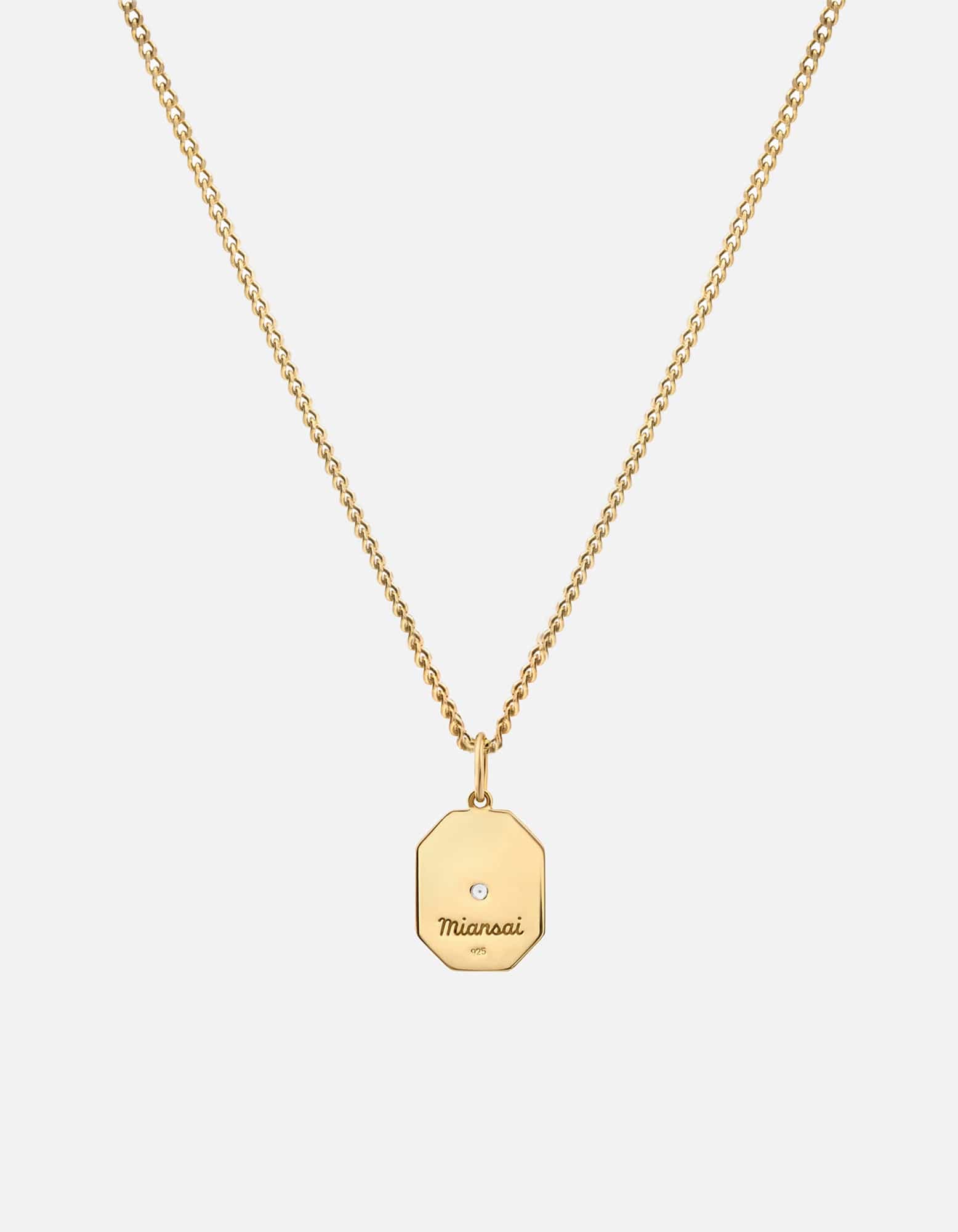 Umbra Sapphire Necklace - 14K Gold Vermeil & Black Onyx Pendant for Women | Elegant Jewelry Gift for Birthday, Anniversary & Special Occasions
