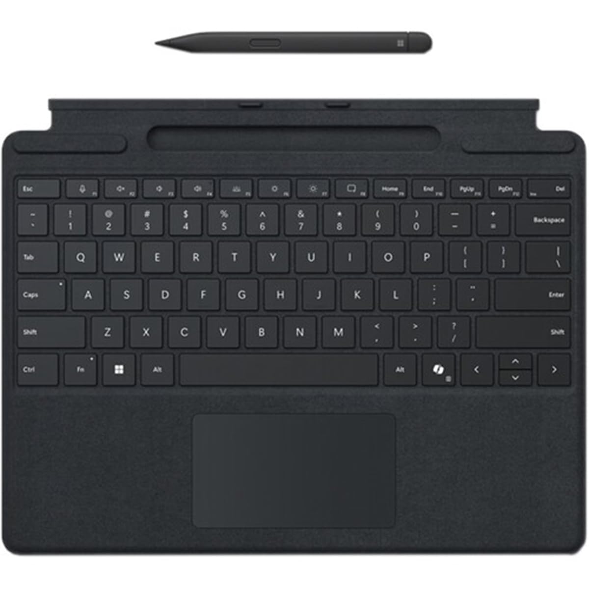 Microsoft Surface Pro Keyboard with Slim Pen for Business - Black | Detachable Keyboard & Stylus for Surface Pro 7/8/X | Perfect for Office Work, Note-Taking & Creative Design