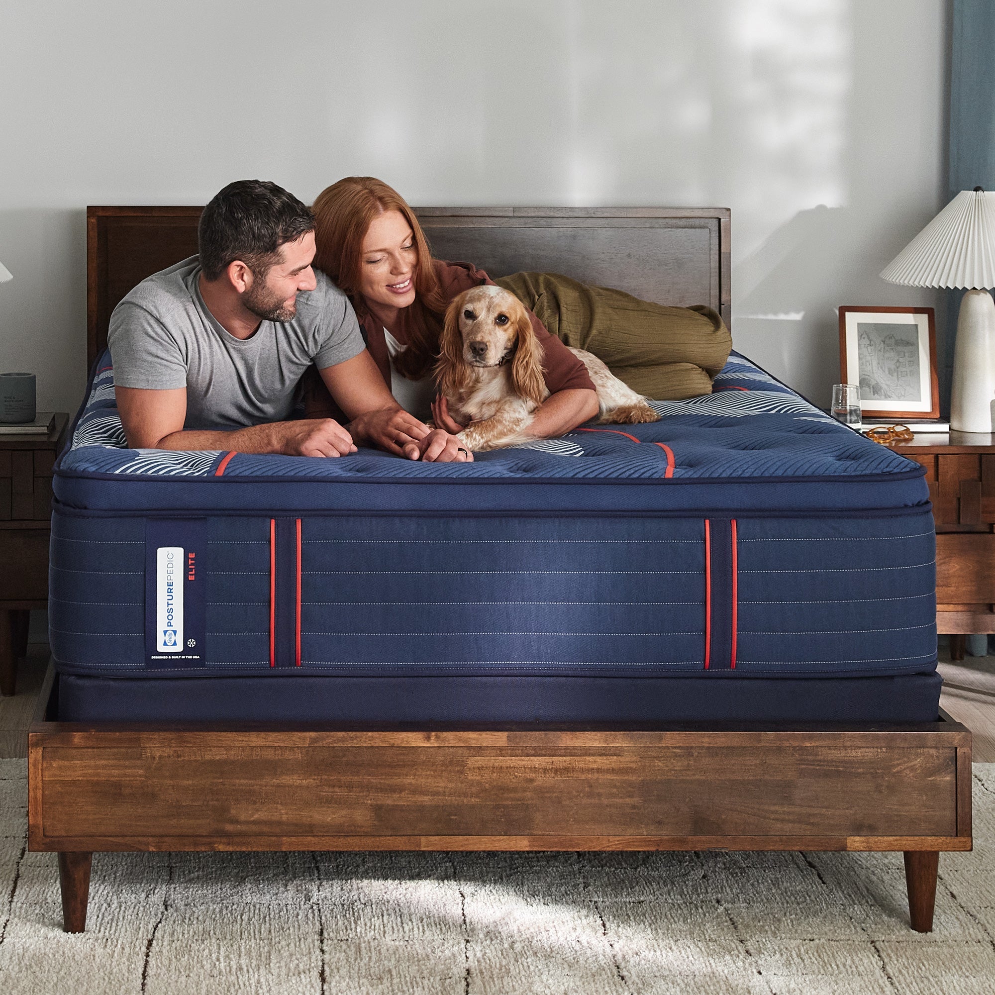 Sealy Posturepedic Elite Brenham Soft Pillowtop Mattress - Queen Size Plush Memory Foam Bed for Back Pain Relief & Pressure Relief - Perfect for Master Bedroom, Guest Room & Apartment Sleeping