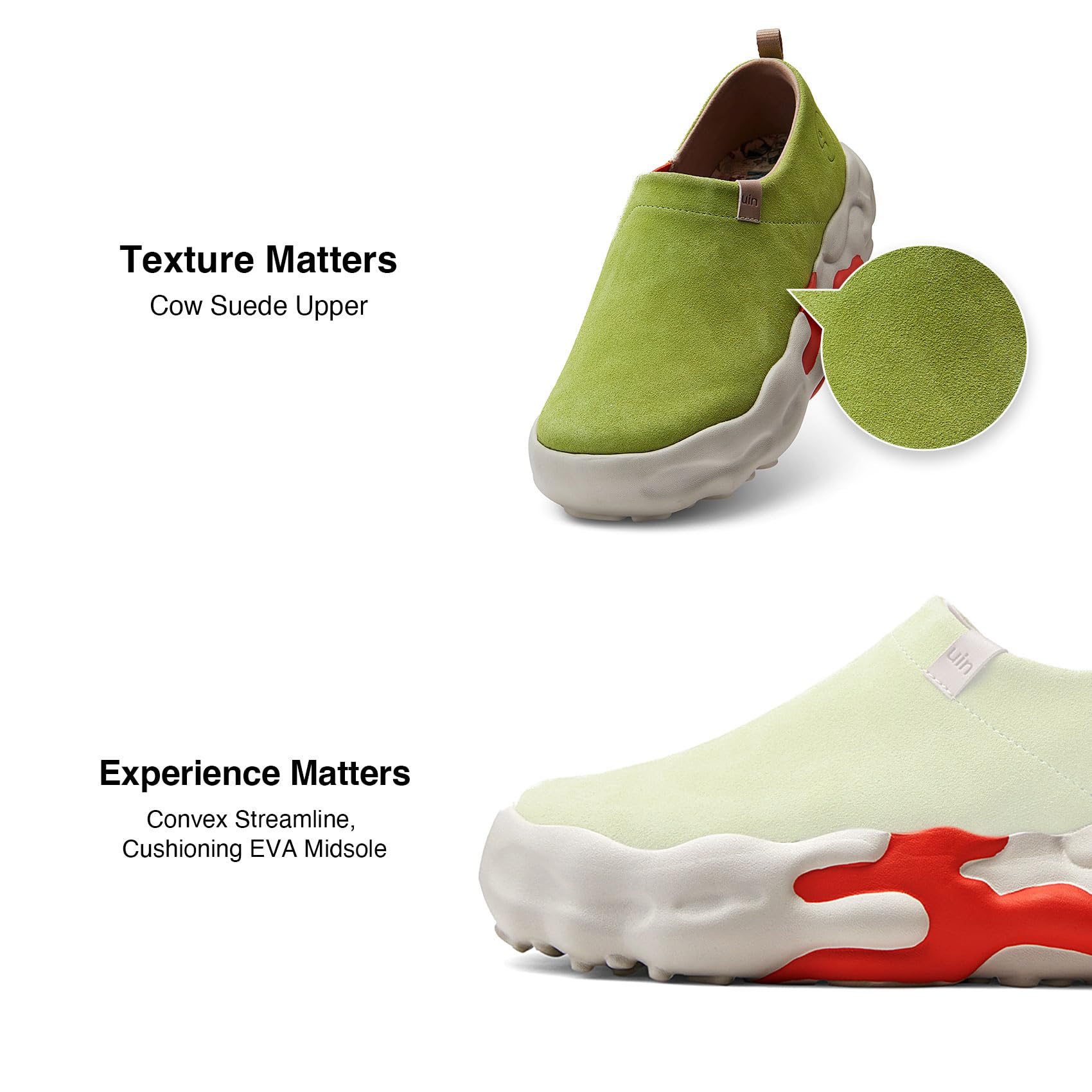 UIN Women's Walking Shoes - Lightweight Slip-On Loafers with Artistic Painting | Fashion Sneakers for Travel, Work & Daily Wear | Toledo ⅩⅢ Collection