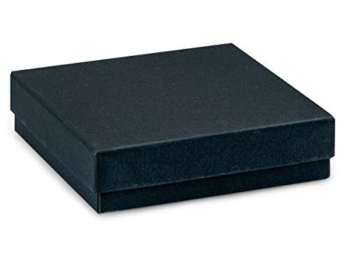 100-Pack Navy Blue Jewelry Gift Boxes 3.5