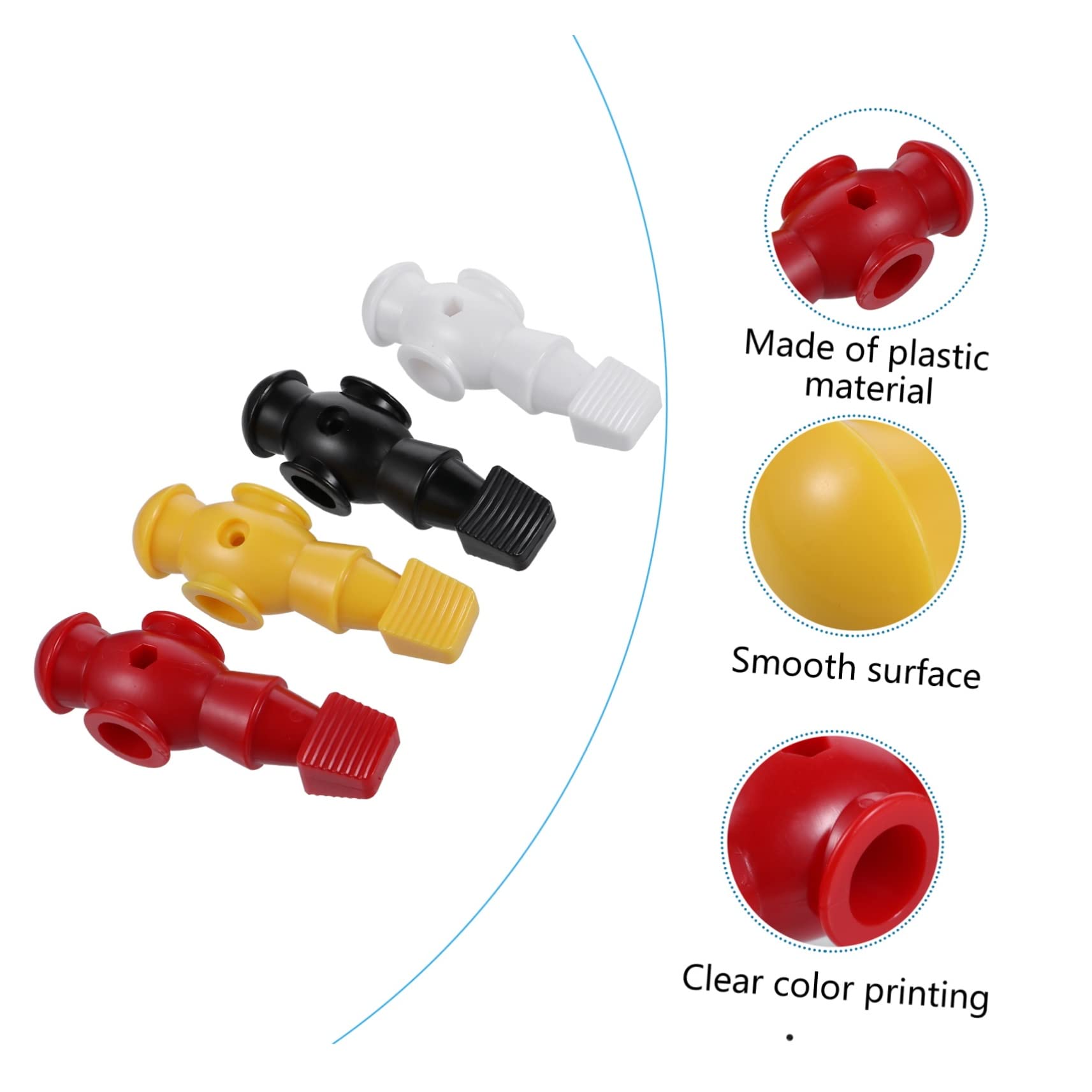 BESPORTBLE 12-Piece Foosball Table Accessories Set - Replacement Parts for Table Football Game - Perfect for Home, Bar, Game Room & Arcade Entertainment