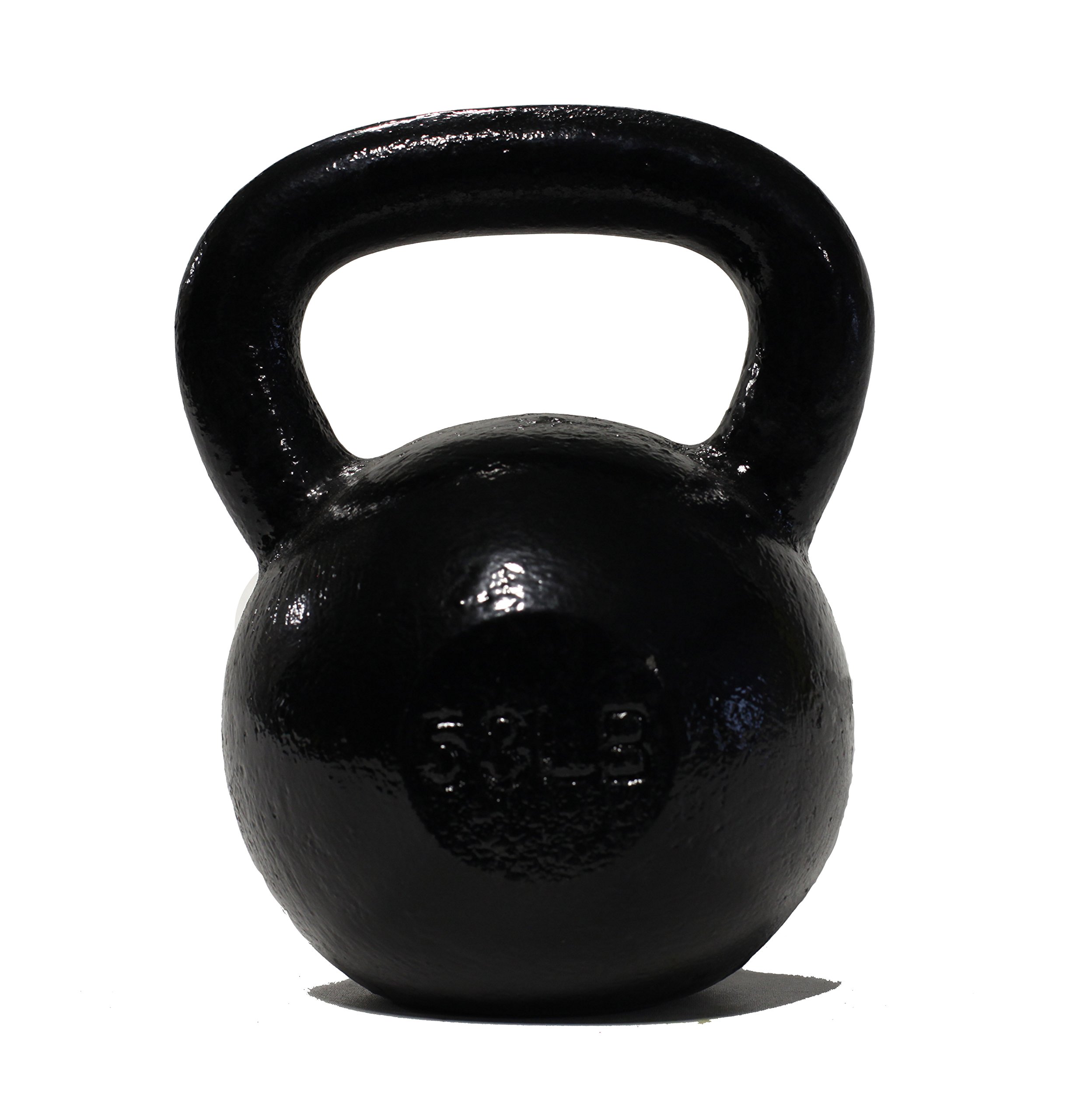 DWC Cast-Iron Kettlebells (50-100lbs) for Functional Training, CrossFit & Strength Workouts - Uncoated Iron Weights for Home Gym, HIIT & Powerlifting