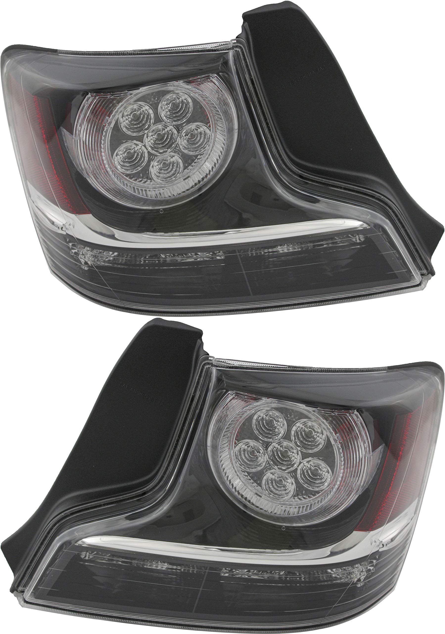 Scion tC Tail Lights Lamps Set - Compatible with 2014-2015 Models - Driver & Passenger Side Replacement - Enhance Visibility & Style for Night Driving