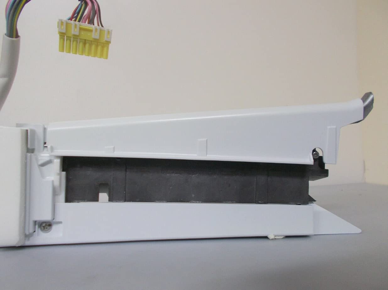 Samsung Refrigerator Ice Maker Replacement - Compatible with RF28HFEDBWW, RF28HFEDTBC, RF28HFEDBSR, RF28HFEDTSR, RF28HFEDTWW, RF28HFPDBSR, RF28HMEDBBC, RF28HMEDBSG Models - Perfect for Kitchen, Office, or Commercial Use