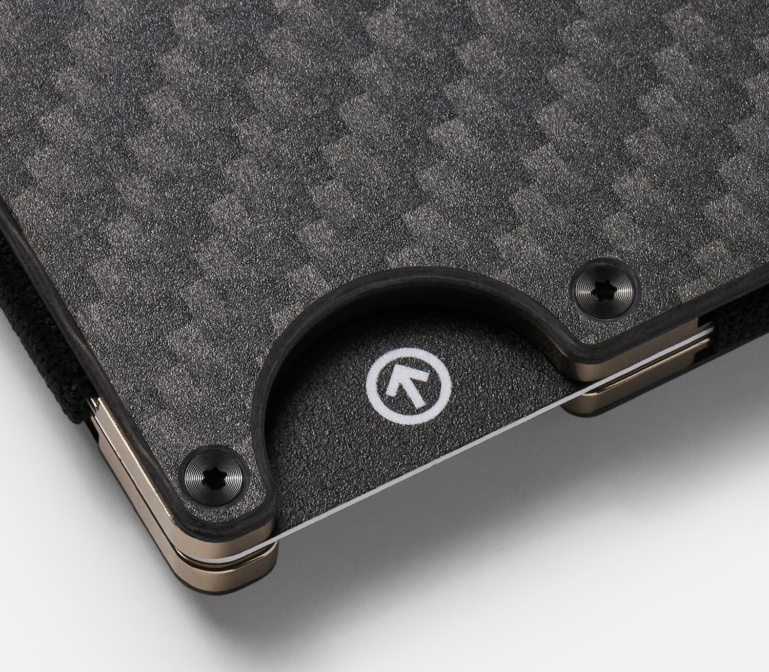 Ridge Wallet Monaco White Carbon Fiber Slim Minimalist RFID Blocking Front Pocket Wallet for Men - Perfect for Everyday Carry, Travel & Gifts