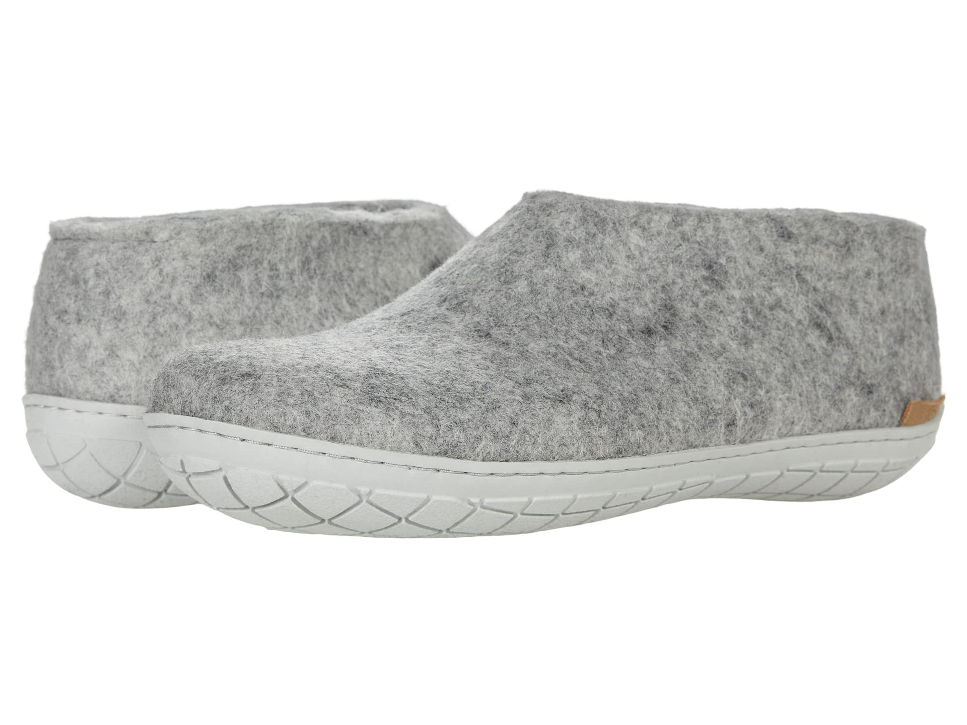 Glerups Premium Wool Rubber Sole Slippers for Men & Women - Cozy Indoor & Outdoor House Shoes for Relaxation & Comfort