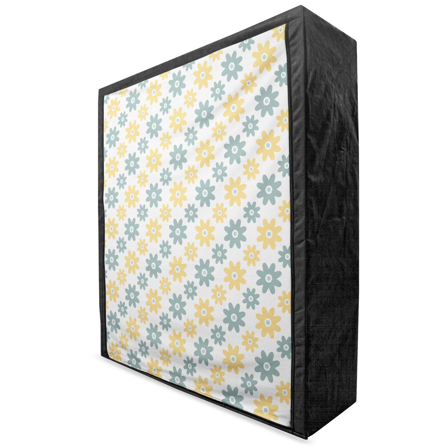 Ambesonne Portable Fabric Wardrobe with Shelves - 59