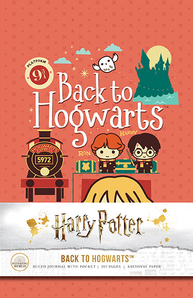 Harry Potter: Back to Hogwarts Hardcover Ruled Journal - 6x9 Inch Lined Notebook for Writing, Note Taking & Gift Giving - Perfect for Students, Potter Fans & Collectors