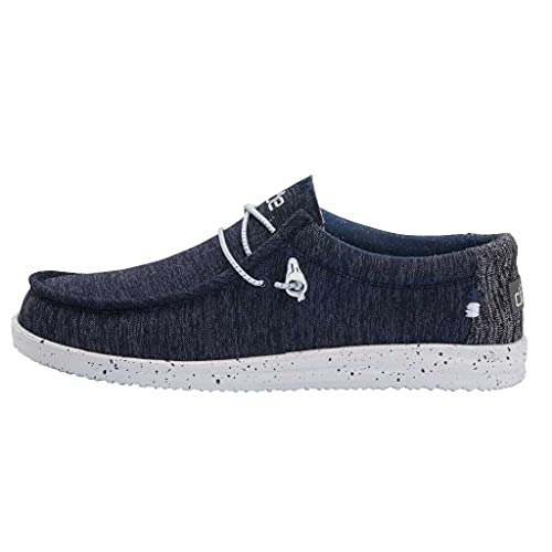 Navy Blue and White