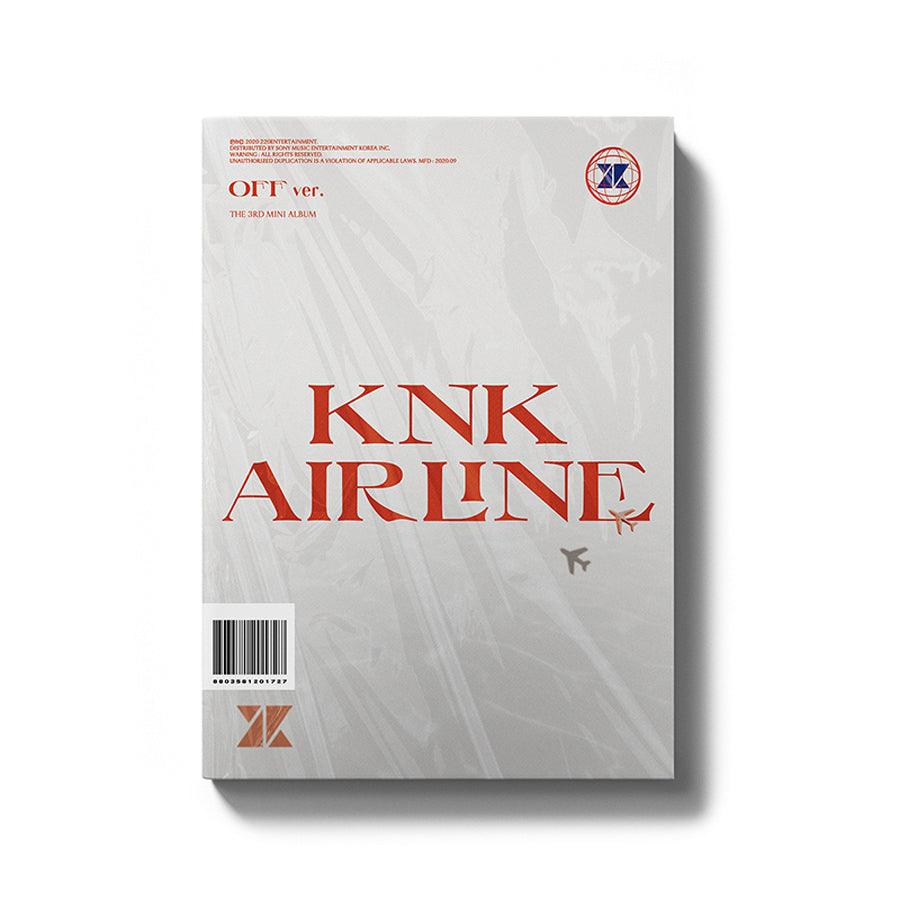 KNK 3RD MINI ALBUM 'AIRLINE' + POSTER - K-Pop Music CD with Exclusive Poster - Perfect for K-Pop Fans and Collectors