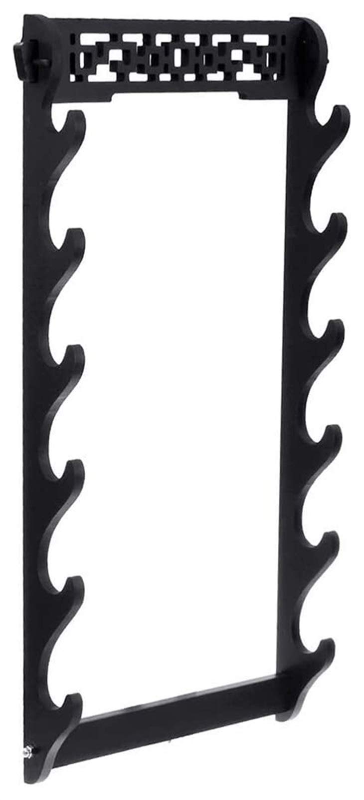 AMDHZ Katana Rack - Wall Mounted Samurai Sword Display Holder for Japanese Katanas - Perfect for Home Decor, Martial Arts Studios & Anime Collections