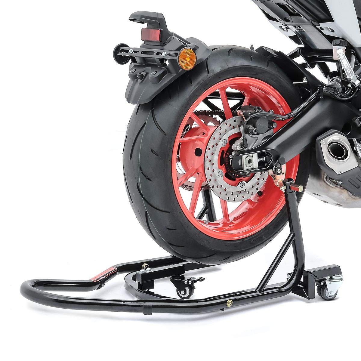 KTM RC 390/200/125 BM2 Rear Paddock Stand Dolly - Motorcycle Lift Stand for Easy Bike Maintenance & Storage | Perfect for Garage, Workshop & DIY Repairs