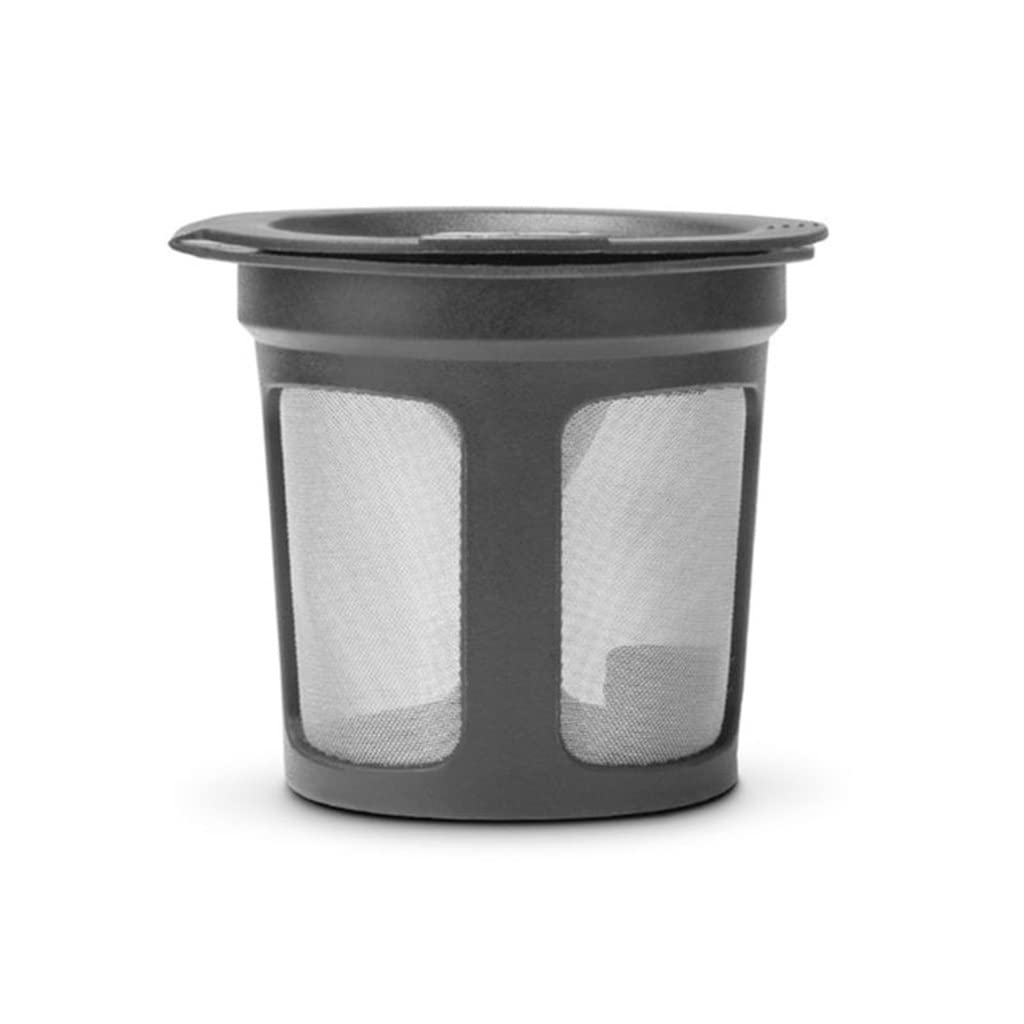 Refillable Coffee Filter Cup - Reusable Coffee Pod Capsule Compatible with Keurig & Other Single-Serve Coffee Makers (Black, 1-Pack) | Perfect for Home, Office & Travel Use