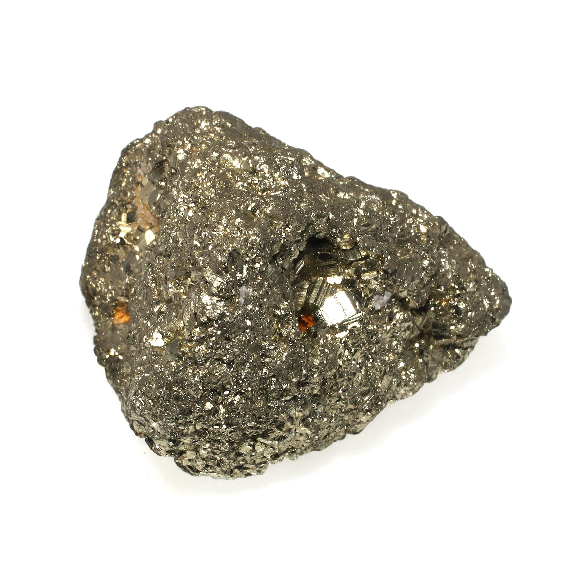 Natural Iron Pyrite Specimen - Small Raw Fool's Gold Crystal for Mineral Collection, Healing & Home Decor | Perfect for Geology Enthusiasts, Meditation & Gift Giving