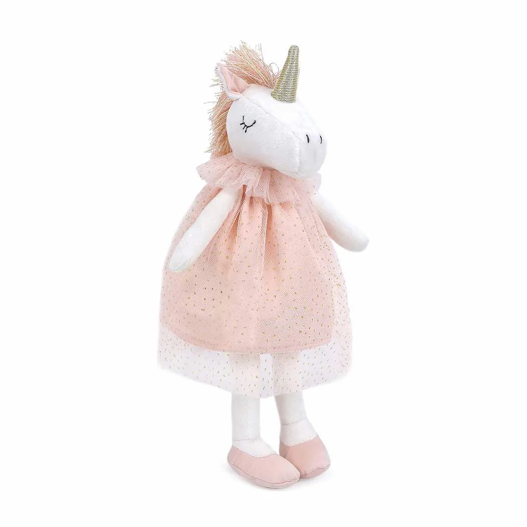 Sparkly Glitter Unicorn Plush Toy - Cute & Soft Stuffed Animal for Kids, Girls, Birthday Gifts | Perfect for Bedroom Decor, Party Favors & Christmas Presents