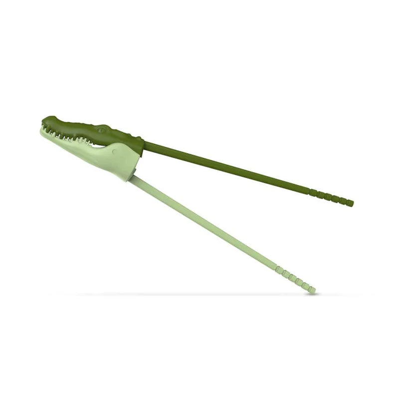 Fred Munchtime Croc Chomping Chopsticks - Fun Alligator-Themed Kitchen Gadget for Sushi, Noodles & Asian Cuisine - Perfect Gift for Food Lovers & Kids