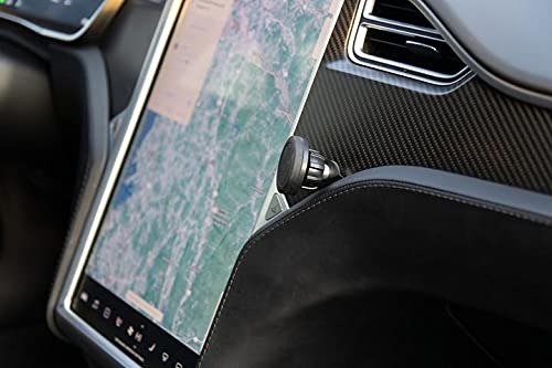 Course Motorsports DirectFit Magnetic Wireless Phone Mount for Tesla Model S (2012-2020) & Model X (2012+) - Universal Smartphone Compatibility with Fast Charging | Perfect for Road Trips, GPS Navigation & Hands-Free Driving