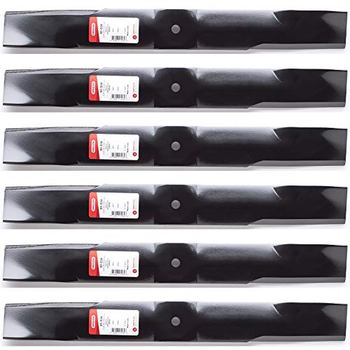 Oregon 6 Pack 91-534 Replacement Lawn Mower Blades for Grasshopper 320244 61