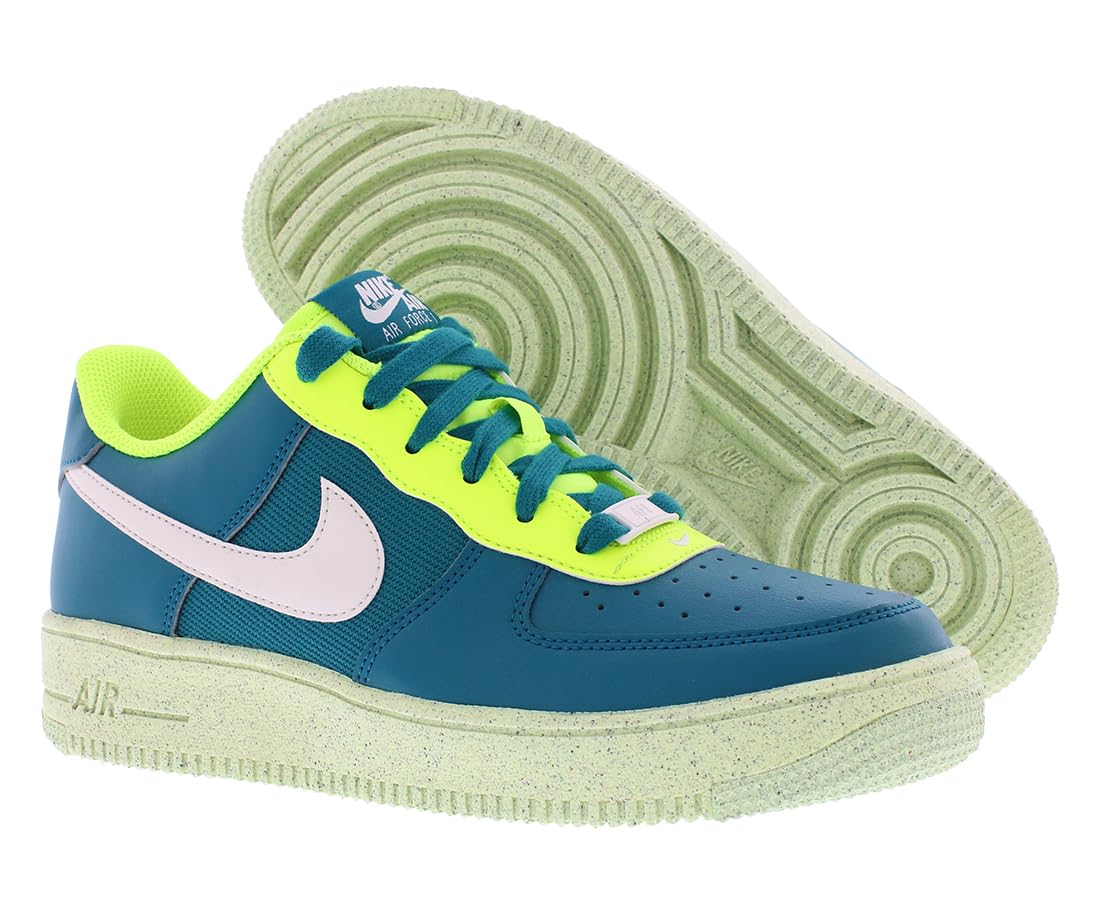 Nike Air Force 1 Crater Classic Sneakers for Big Kids - Eco-Friendly Basketball Shoes for Boys & Girls - Perfect for School, Sports & Casual Wear