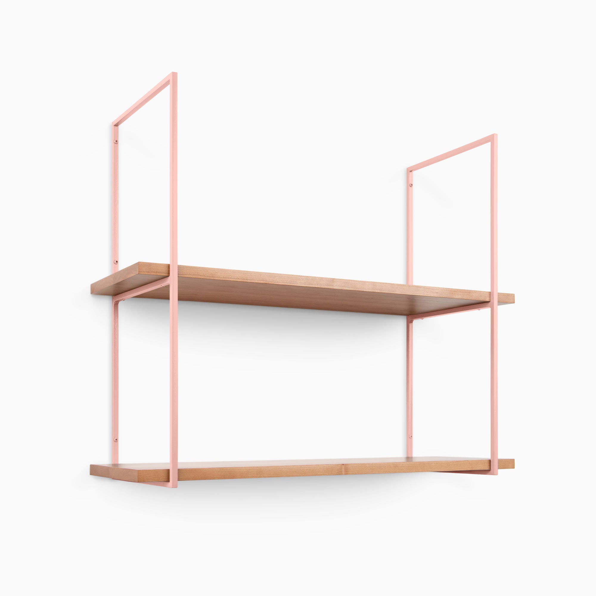 Lloyd Cherry Wood 4-Tier Bookshelf - Stylish Storage for Books, Decor & Plants - Perfect for Living Room, Bedroom, or Office Organization