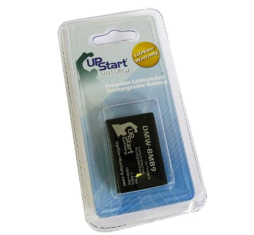 2 Pack Panasonic DMW-BMB9 Battery & Charger - 1000mAh for Lumix DMC-FZ70 - Travel & Outdoor Photography