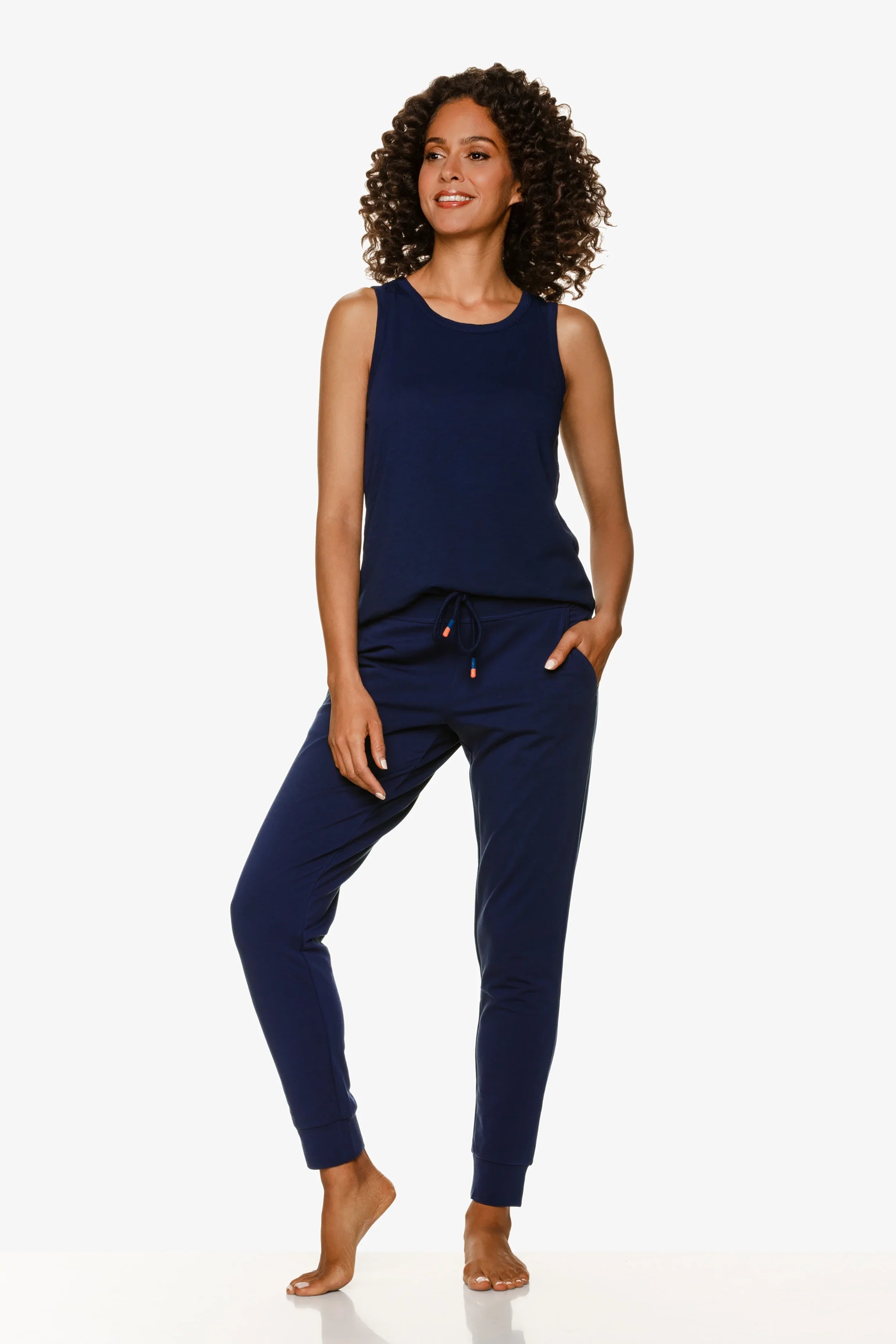 Logan Jogger Pants for Men - Comfortable Navy Blue Casual Joggers | Perfect for Running, Gym, Lounge & Everyday Wear