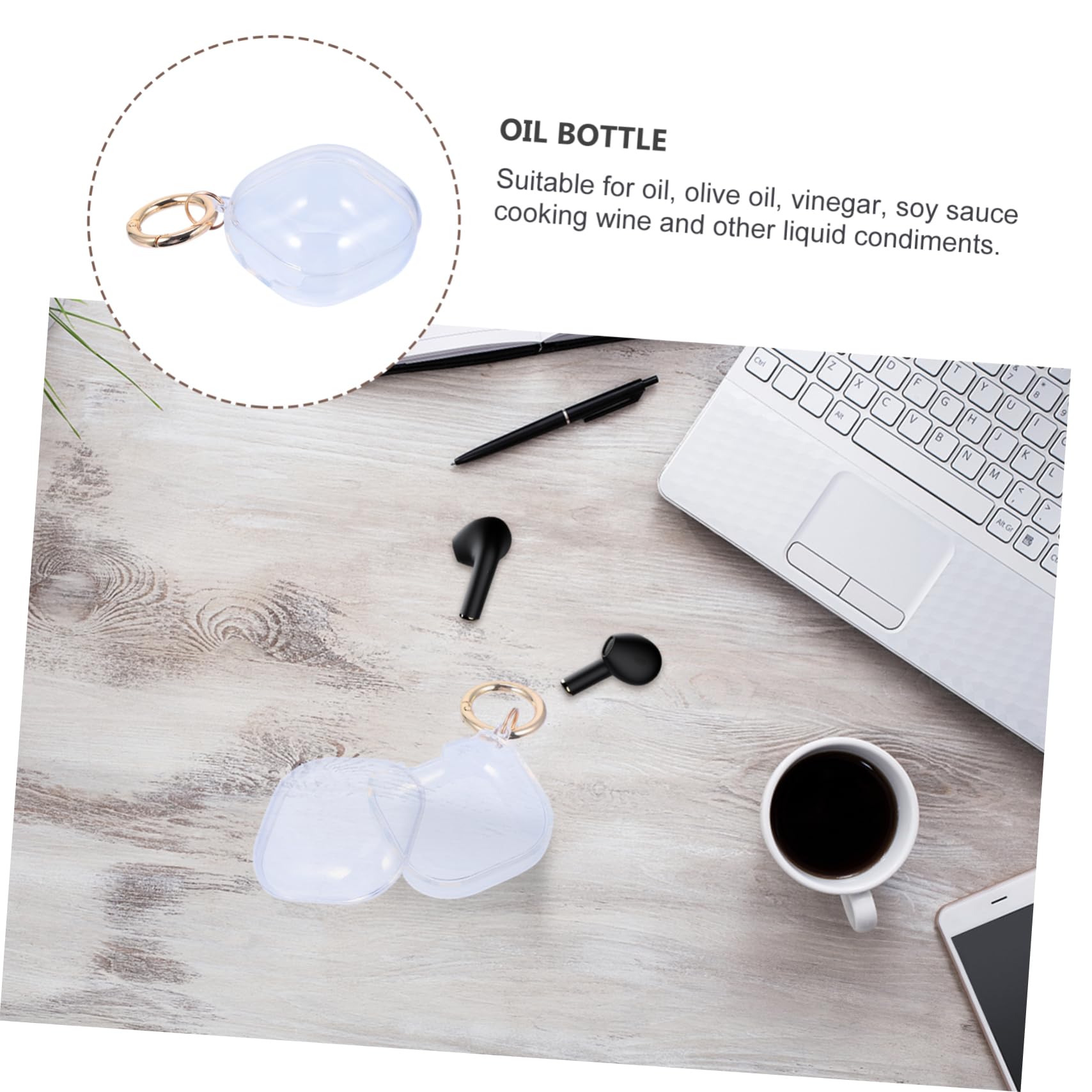 Mikikit 3-Pack Waterproof Headphone Cover Case - Anti-Loss Protective Storage Box for Earphones & Headsets - Perfect for Travel, Gym, and Daily Use