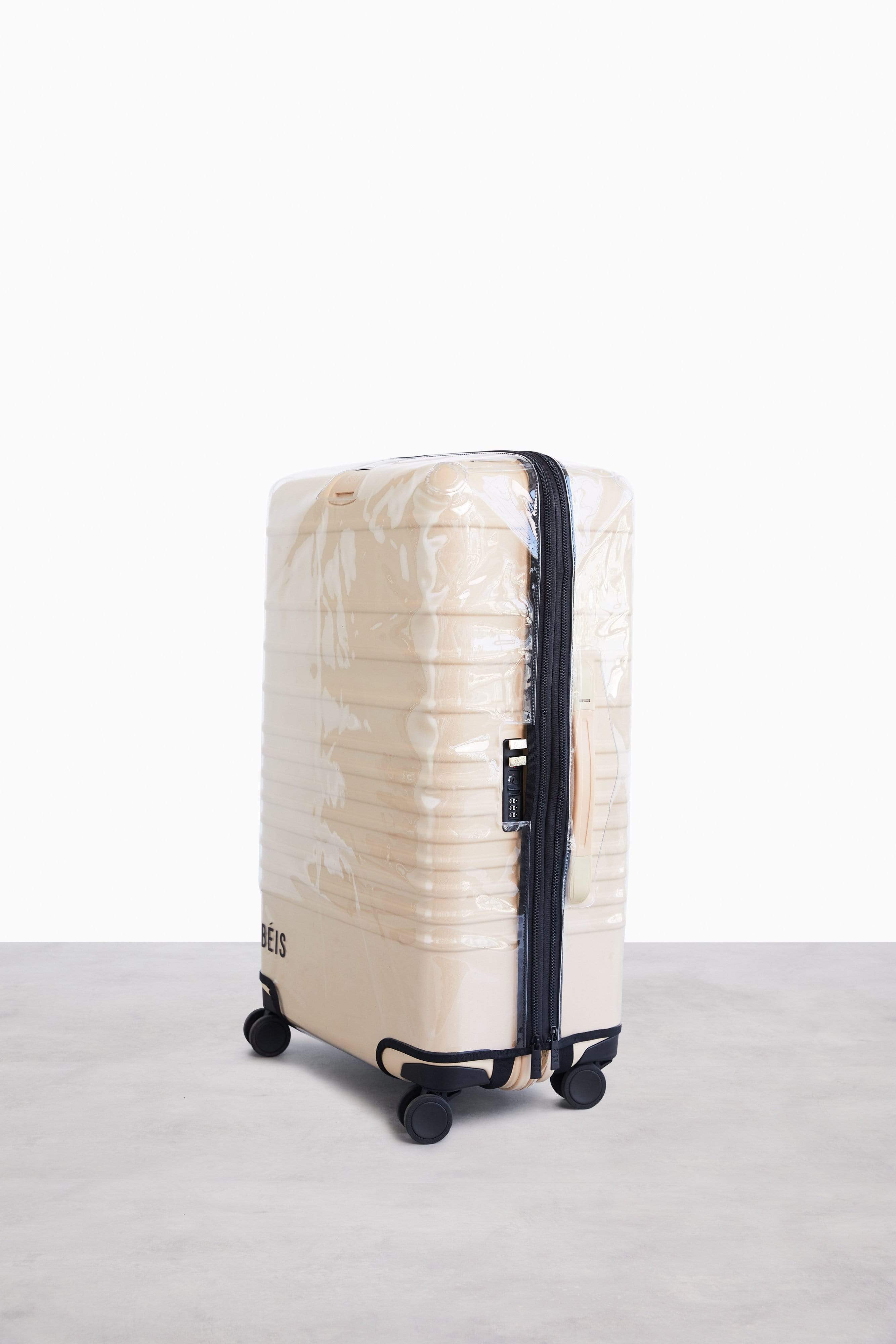 Medium Check-In Roller Luggage Cover - Durable Spinner Suitcase Protector for Travel | Perfect for Airplane, Business Trips & Vacation Packing