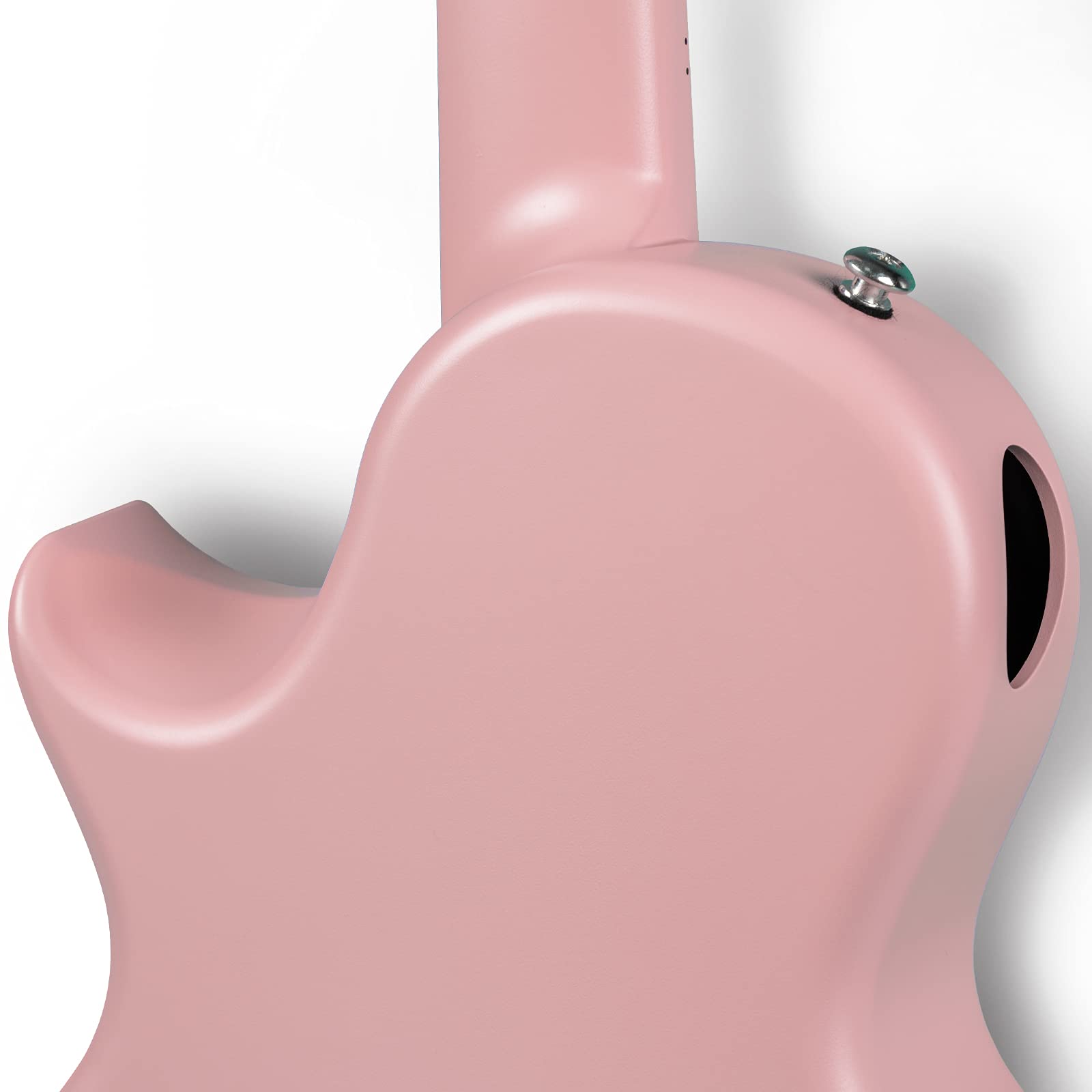 Enya Nova Go 1/2 Size Carbon Fiber Acoustic Guitar - Travel & Beginner Friendly with Starter Kit (Pink) | Includes Gig Bag, Strap & Cleaning Cloth | Perfect for Camping, Beach Trips & Small Hands Learning Guitar