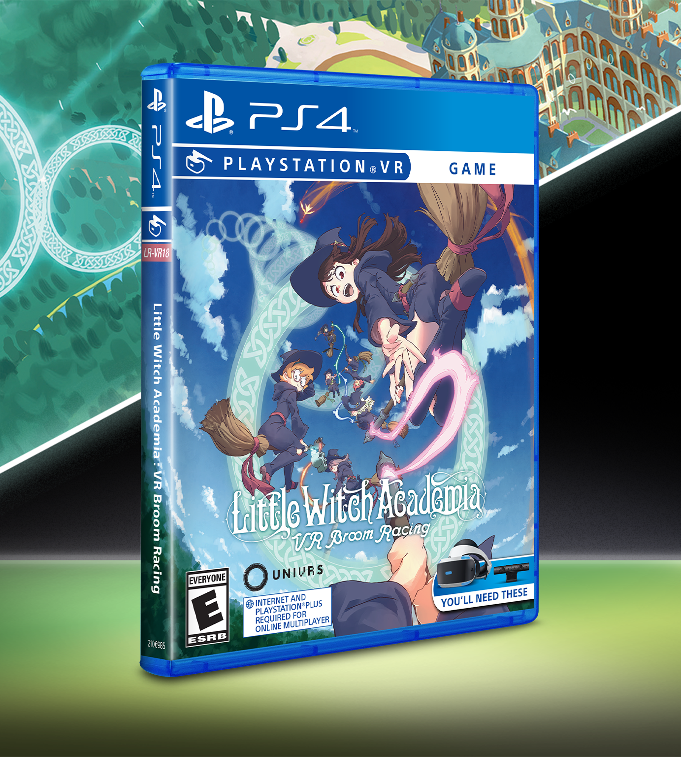Little Witch Academia: VR Broom Racing Game for PSVR - Limited Edition #415 - Immersive Anime Fantasy Adventure for Virtual Reality Gaming Enthusiasts