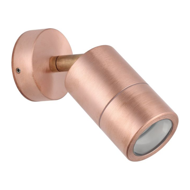 Eglo Fremantle Adjustable Outdoor Wall Light - Weatherproof Copper Finish for Patio, Garden & Porch Lighting