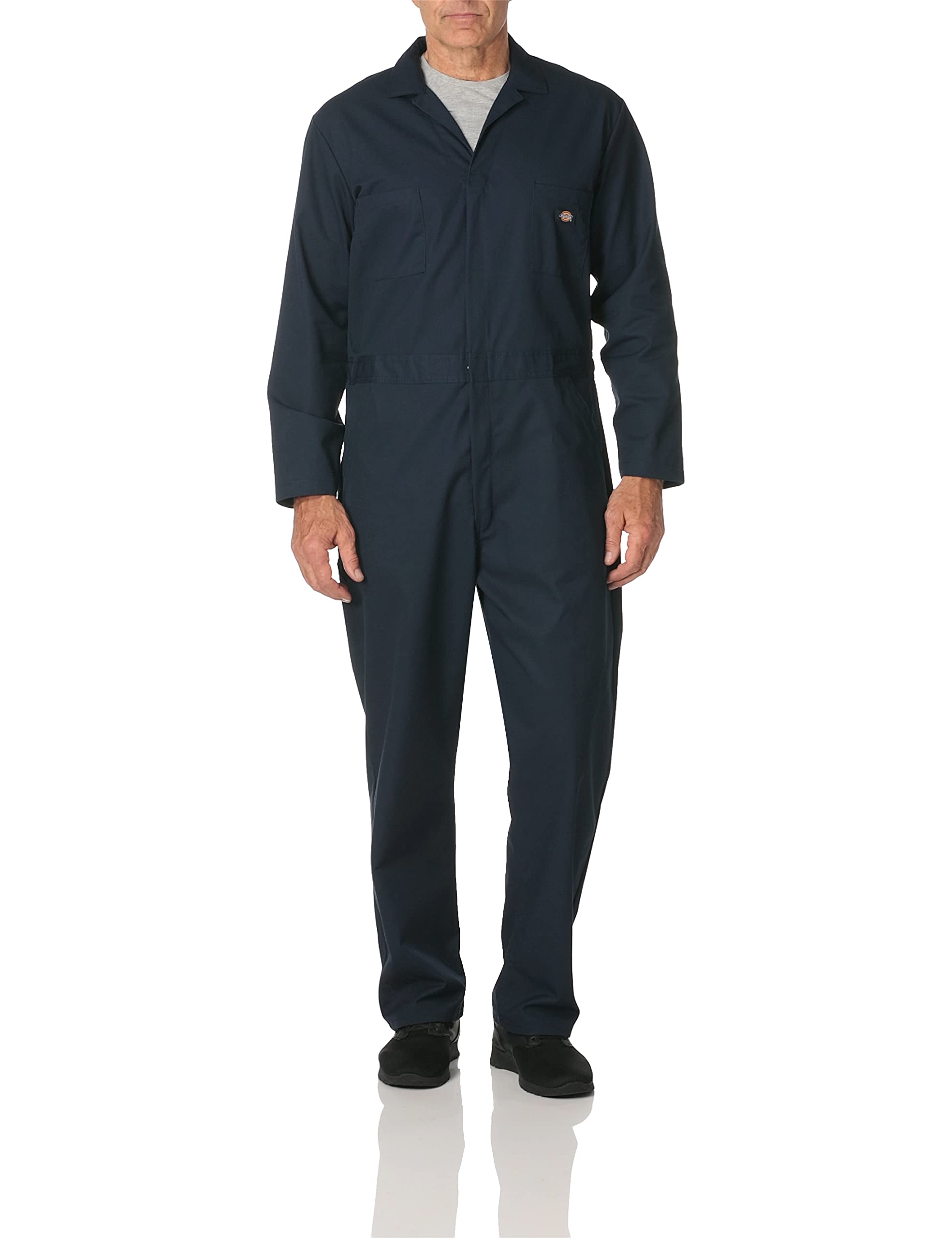 Dickies Men's Durable Work Coveralls - Big & Tall Sizes for Comfort & Protection - Ideal for Construction, Mechanics & Heavy Duty Workwear