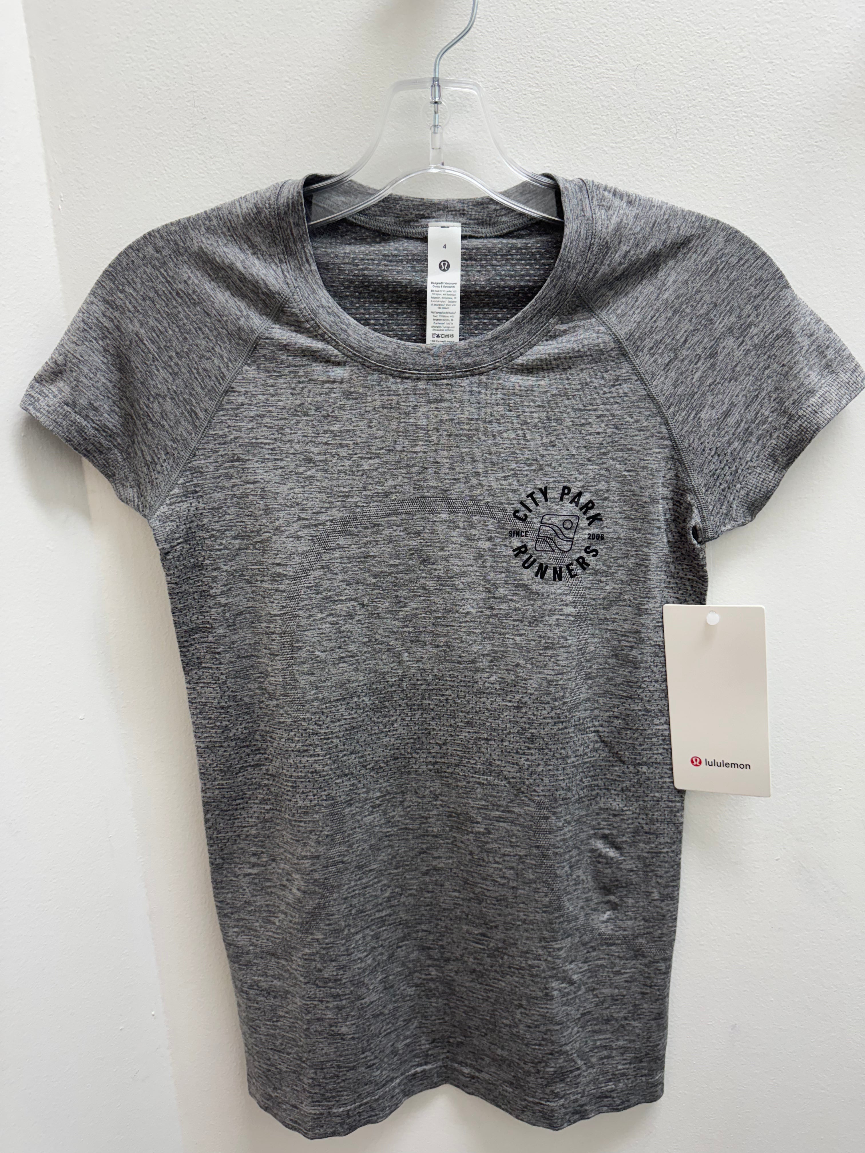 Women's Running Shirt - lululemon Swiftly Tech Short Sleeve 2.0 for City Park Jogging & Workouts | Breathable Activewear for Yoga, Gym & Outdoor Exercise