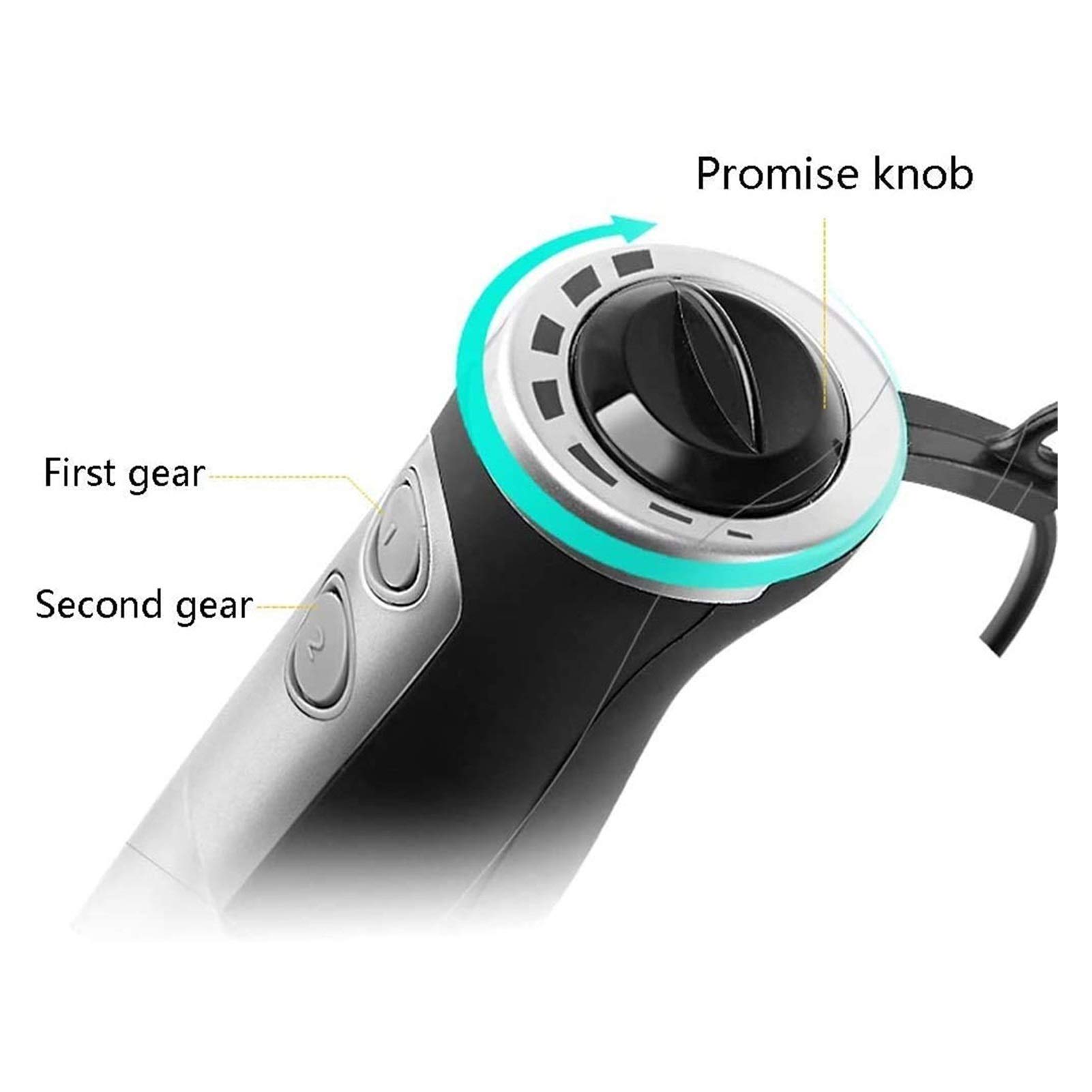 800W 5-in-1 Immersion Hand Blender Set with Chopper, Milk Frother & Egg Whisk - Powerful Electric Stick Blender for Smoothies, Soups, Sauces - Perfect for Kitchen, Baby Food & Meal Prep