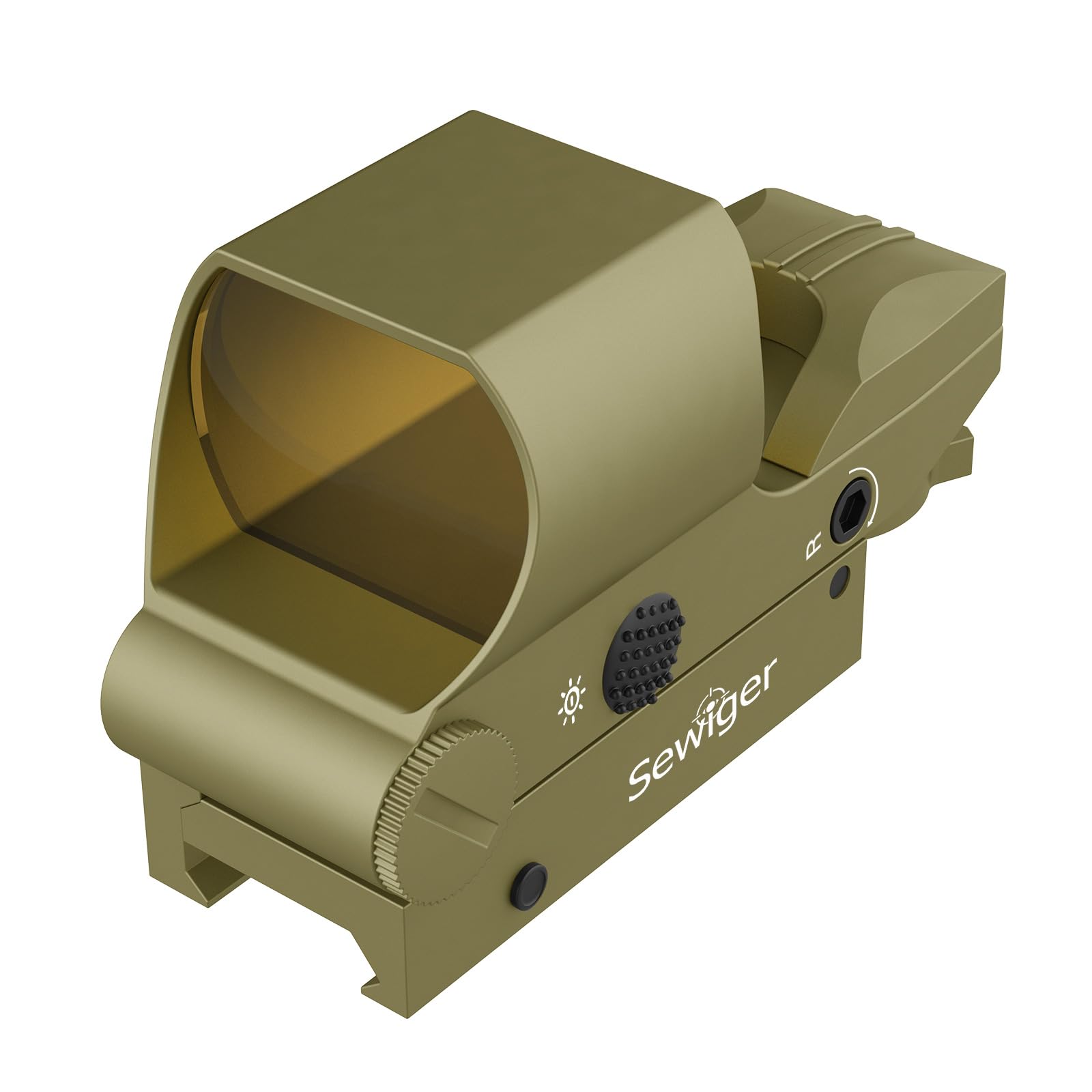 Tactical Reflex Sight for 22LR Rifle - Red Dot Sight with 4 Reticle Options (Red/Green) | 1X22X33 Magnification | Perfect for Hunting, Target Shooting & Home Defense