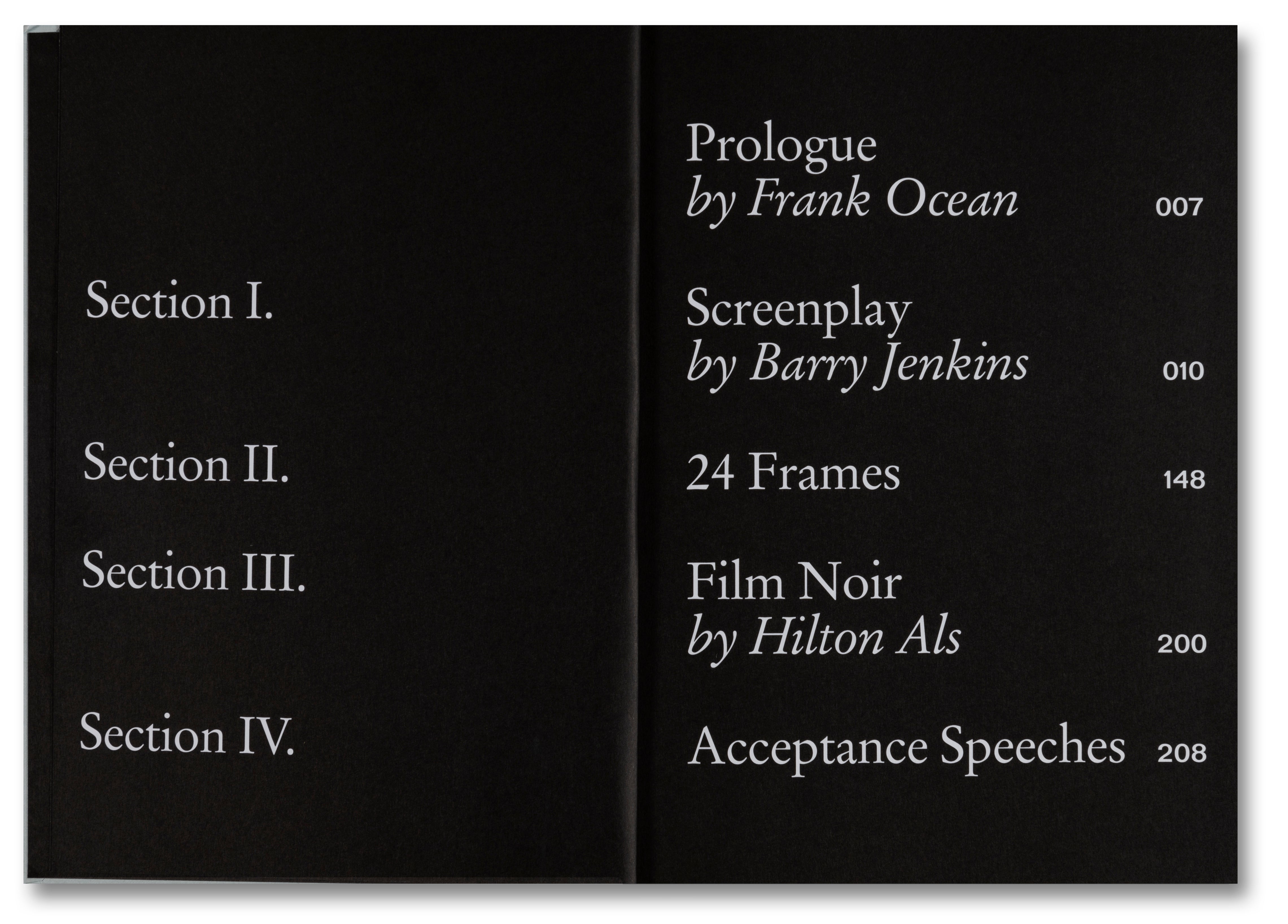 Barry Jenkins Moonlight Screenplay Book - A24 Hardcover Edition | Film Study, Screenwriting Inspiration & Movie Memorabilia Collection