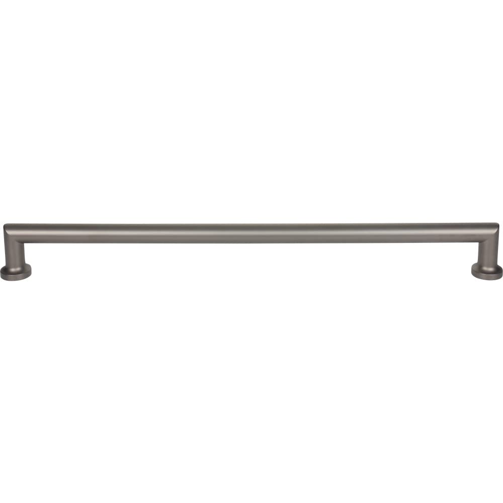 Top Knobs Morris 18-Inch Appliance Pull Cabinet Handle - Ash Gray Finish for Modern Kitchens & Bathrooms