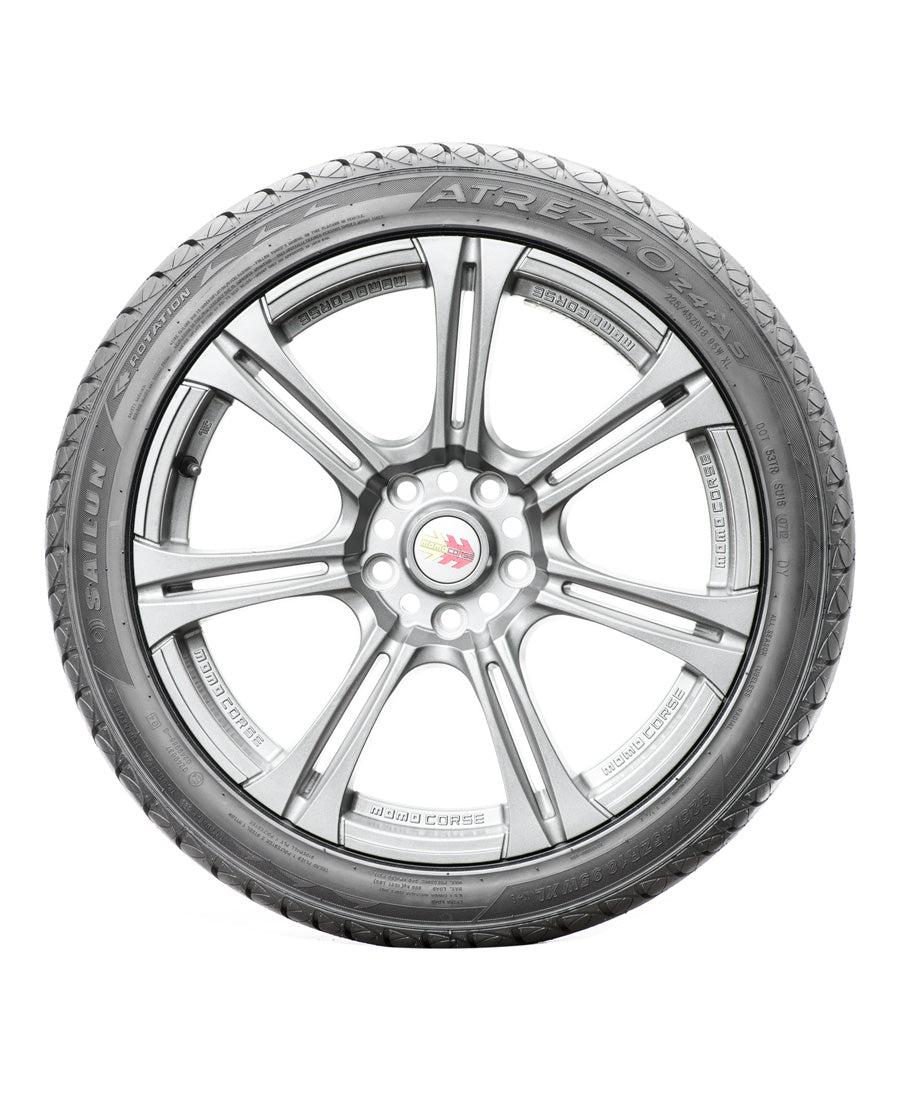 Atrezzo Z4+AS 255/35R20 97W XL High Performance All-Season Tires - Premium Traction for Sports Cars, Sedans & Luxury Vehicles in Wet & Dry Conditions