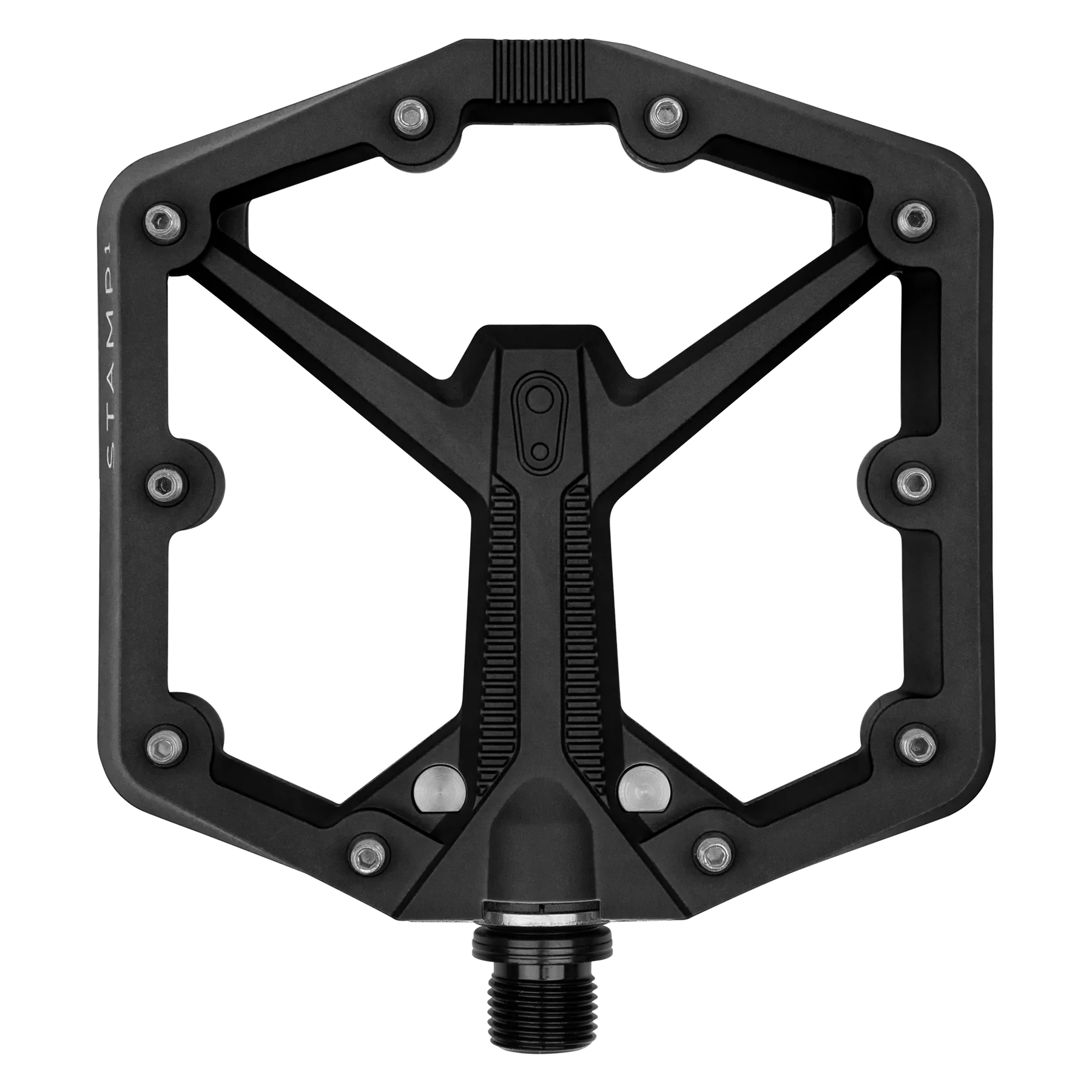 Crankbrothers Stamp 1 Gen 2 Flat Pedals - Durable MTB Bike Pedals for Mountain Biking & Trail Riding - High Grip & Performance for All-Terrain Cycling