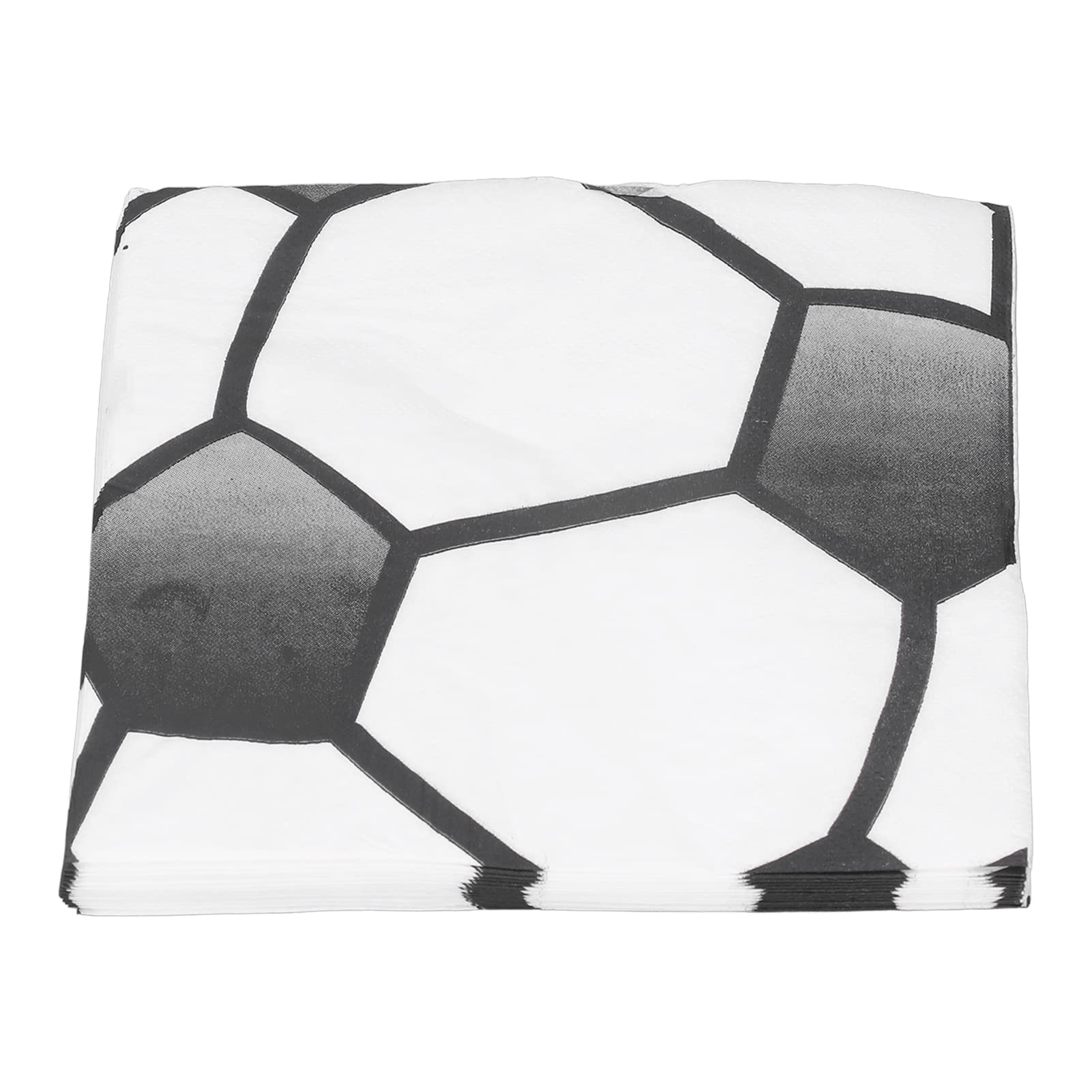 Zerodis 80-Pack Football Themed Paper Napkins - Perfect for Super Bowl Parties, Sports Bars, and Game Day Gatherings