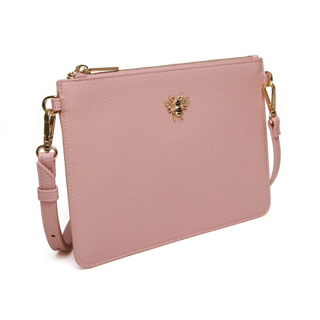Alice Wheeler Ealing Phone & Clutch Pouch - Pink Crossbody Bag for Women | Fashionable Wallet Case for iPhone, Credit Cards & Essentials | Perfect for Parties, Shopping & Travel
