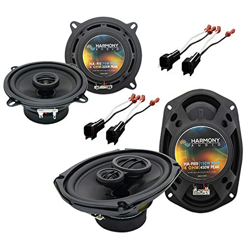 Harmony Audio HA-R69 6x9 450W Car Speakers & HA-R5 5.25