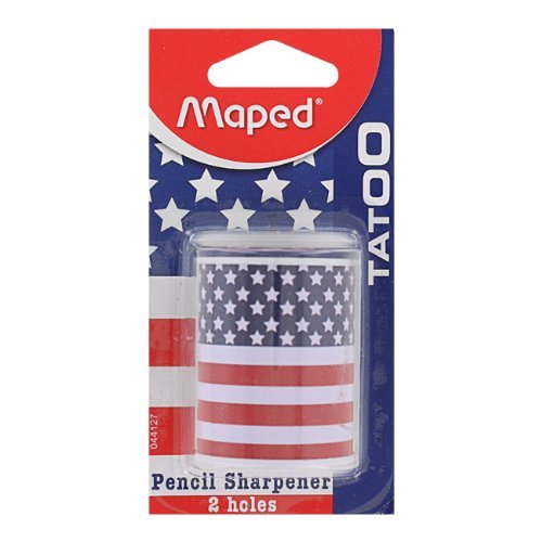 Maped 2 Hole Wood Pencil Sharpener for Artists & Students
